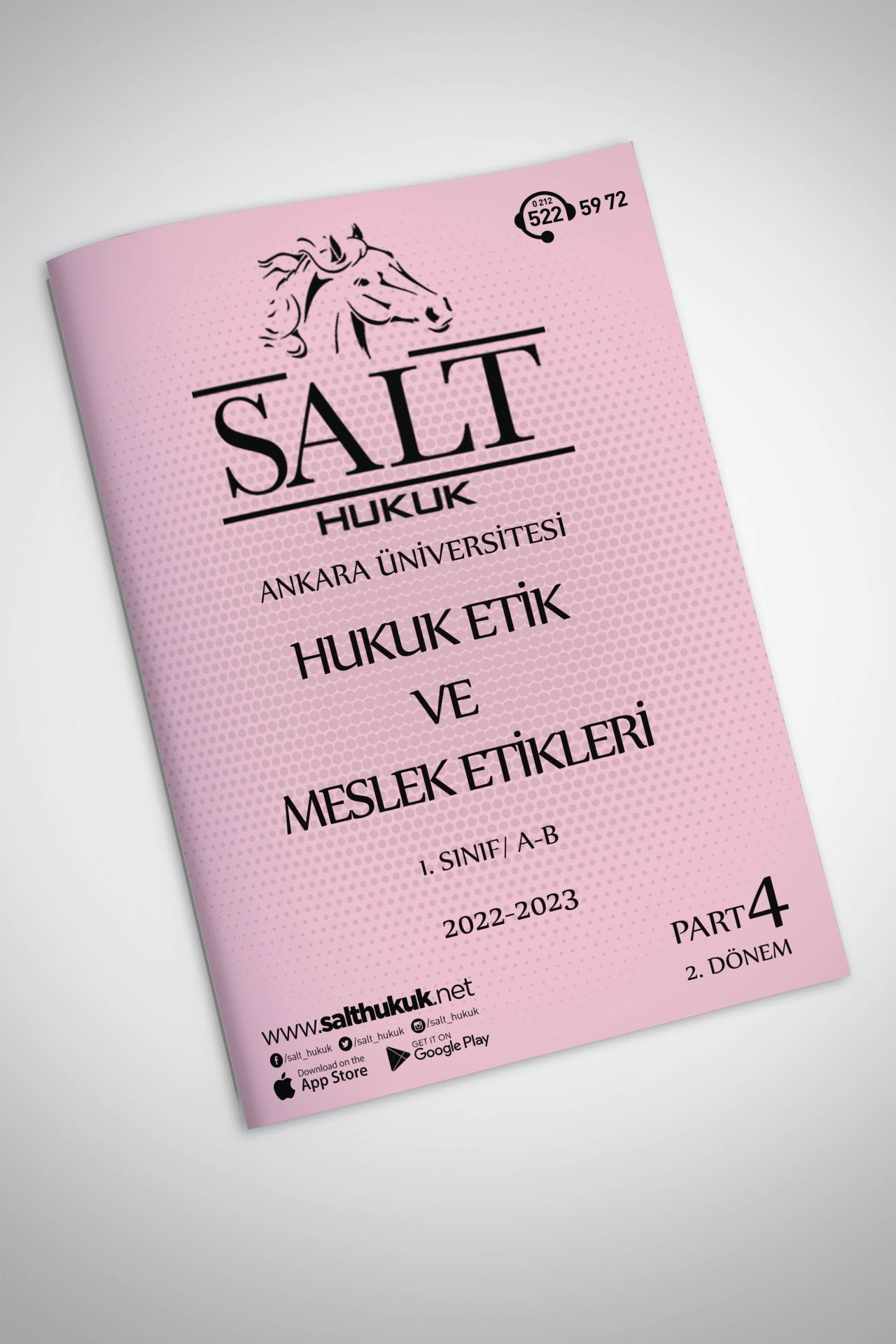 HUKUK ETİK VE MESLEK ETİKLERİ  2. Dönem Part-4 (2022-2023)-AÜHF-Konu Anlatım Kitapçığı