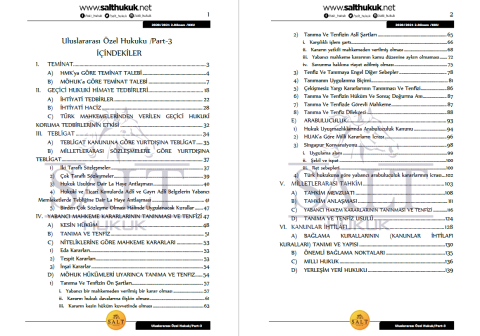 Milletler Özel Hukuku 2. Dönem Not Seti (2020-2021)-KKÜ-Konu Anlatım Kitapçığı