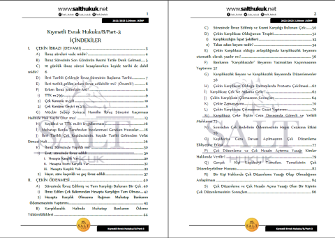 Kıymetli Evrak Amfi B 2. Dönem Part-3 (2022-2023)-AÜHF-Konu Anlatım Kitapçığı