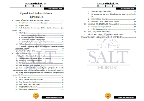 Kıymetli Evrak Amfi B 2. Dönem Part-4 (2022-2023)-AÜHF-Konu Anlatım Kitapçığı