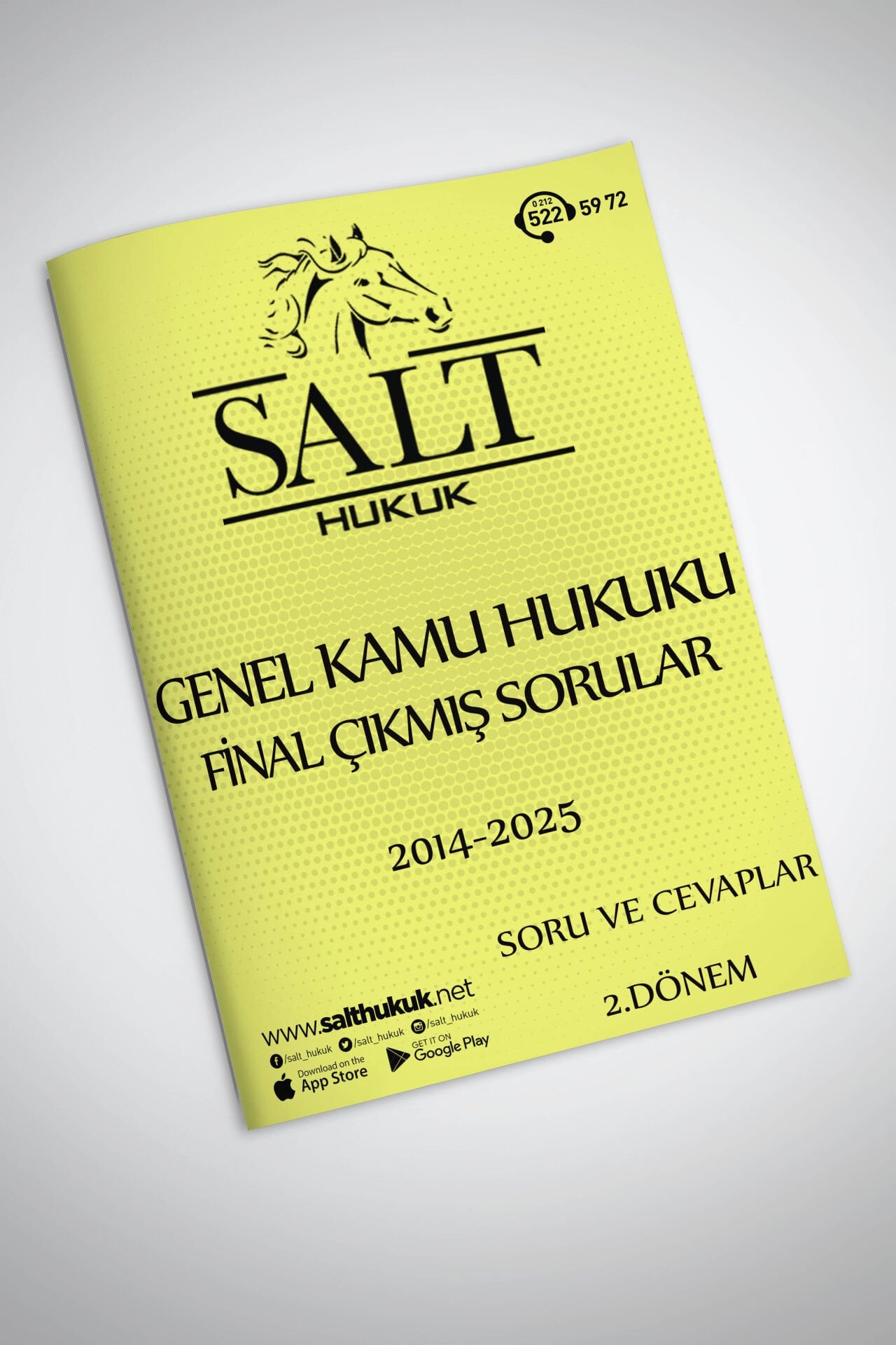 Genel Kamu Hukuku Final/Büt Çıkmış Soru-Konu Anlatım Kitapçığı