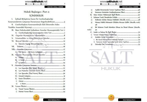 Hukuk Başlangıcı 2. Dönem Not Seti (2020-2021)-AKHF-Konu Anlatım Kitapçığı