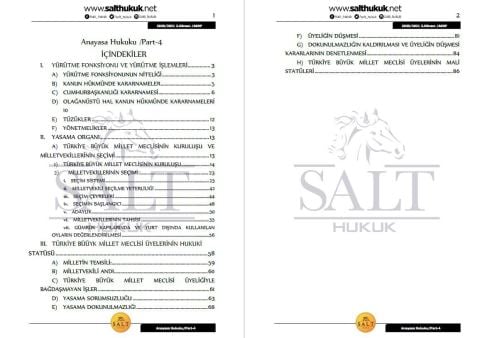 Anayasa Hukuku 2. Dönem Not Seti (2020-2021)-AKHF-Konu Anlatım Kitapçığı