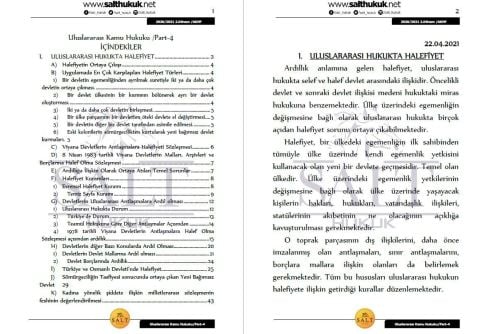 Uluslararası Kamu Hukuku 2. Dönem Not Seti (2020-2021)-AKHF-Konu Anlatım Kitapçığı