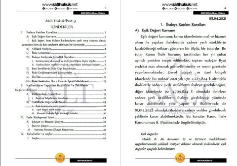 Maliye Hukuku 2. Dönem Not Seti (2020-2021)-AKHF-Konu Anlatım Kitapçığı