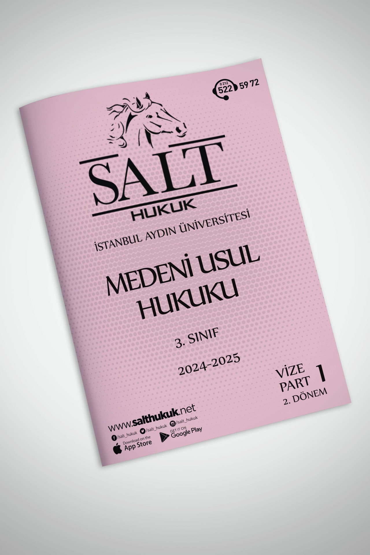 Medeni Usul Hukuku 2. Dönem Vize Part-1 (2024-2025)-İAÜ-Konu Anlatım Kitapçığı