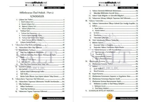 Milletler Özel Hukuku 2. Dönem Not Seti (2020-2021)-AKHF-Konu Anlatım Kitapçığı