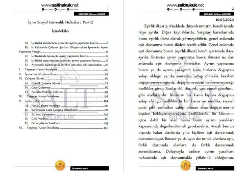 İş ve Sos. Güv. 2. Dönem Not Seti (2020-2021)-AKHF-Konu Anlatım Kitapçığı
