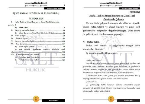 İş ve Sos. Güv. 2. Dönem Not Seti (2020-2021)-AKHF-Konu Anlatım Kitapçığı