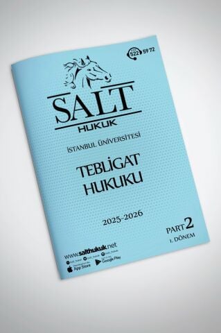 TEBLİGAT HUKUKU GÜNCEL PART-2