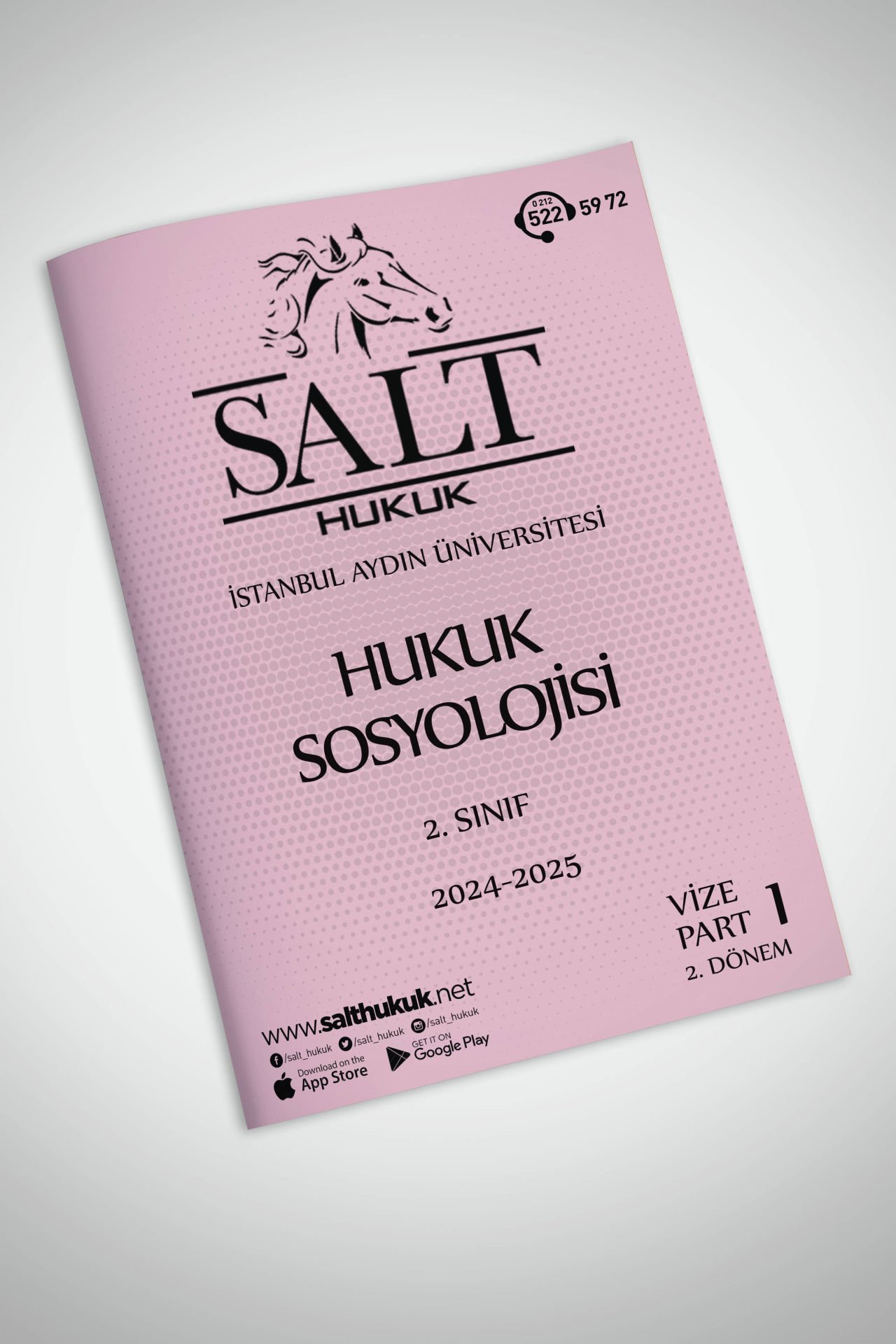 Hukuk Sosyolojisi 2. Dönem Vize Part-1 (2024-2025)-İAÜ-Konu Anlatım Kitapçığı