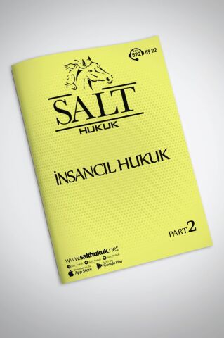 İNSANCIL HUKUK TÜM KONULAR PART-2
