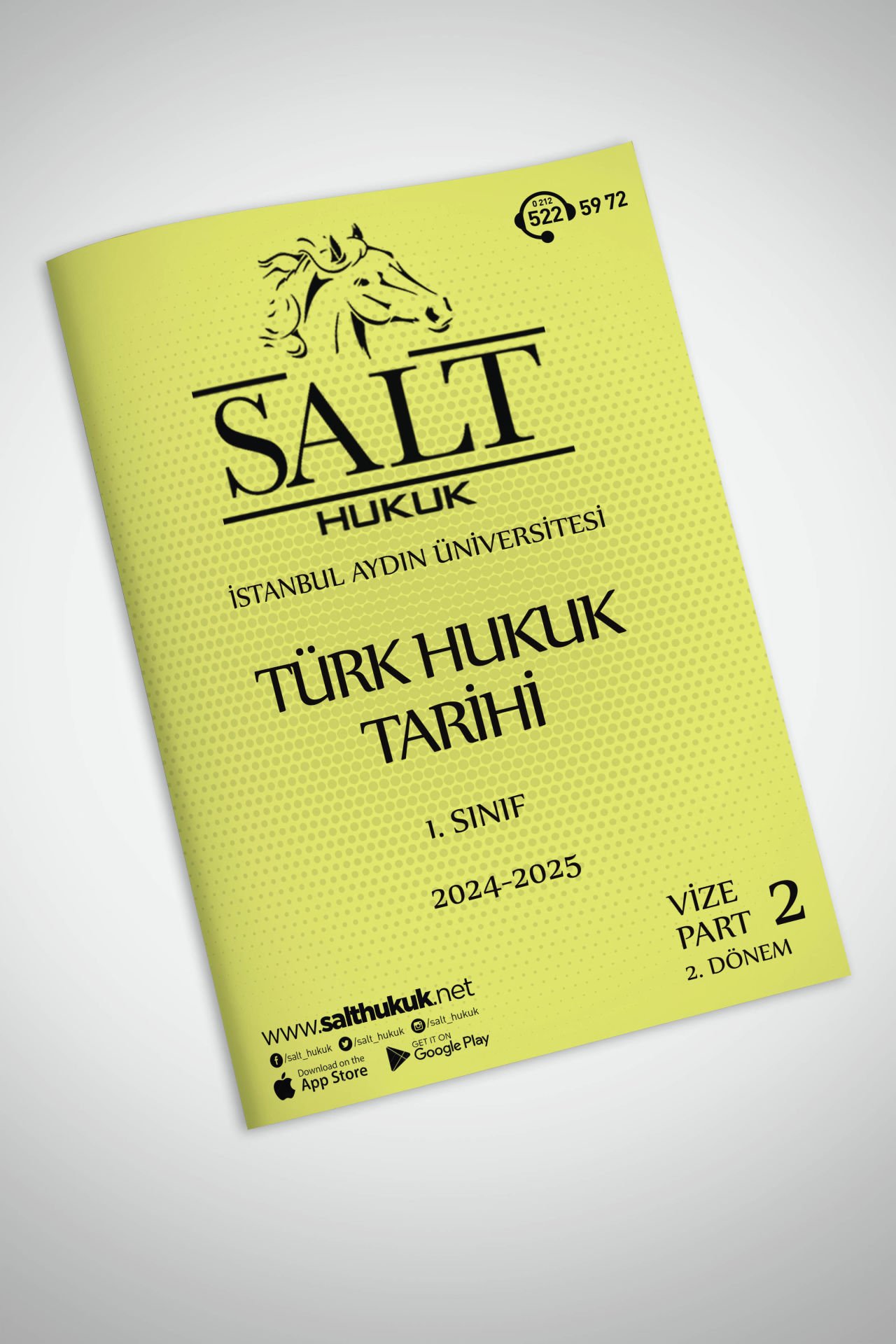 Türk Hukuk Tarihi 2. Dönem Vize Part-2 (2024-2025)-İAÜ-Konu Anlatım Kitapçığı