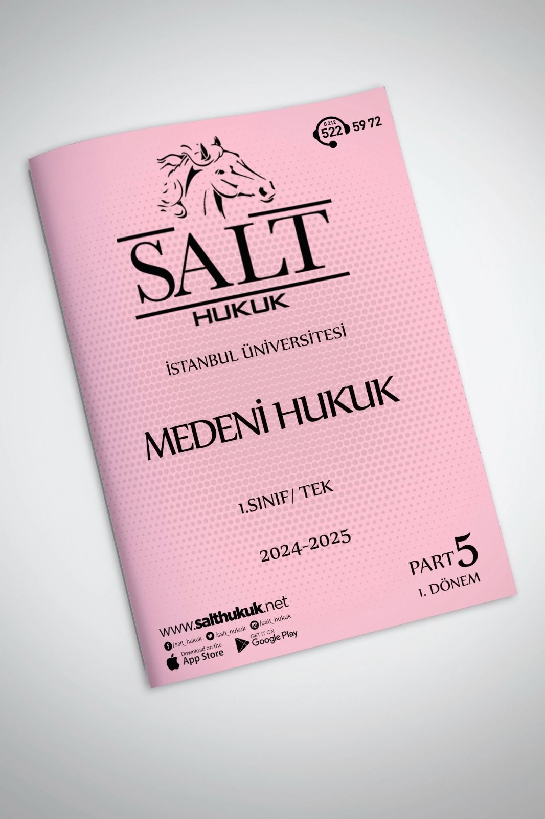 Medeni Hukuk Tek 1. Dönem Part-5 (2024-2025)-İÜHF-Konu Anlatım Kitapçığı