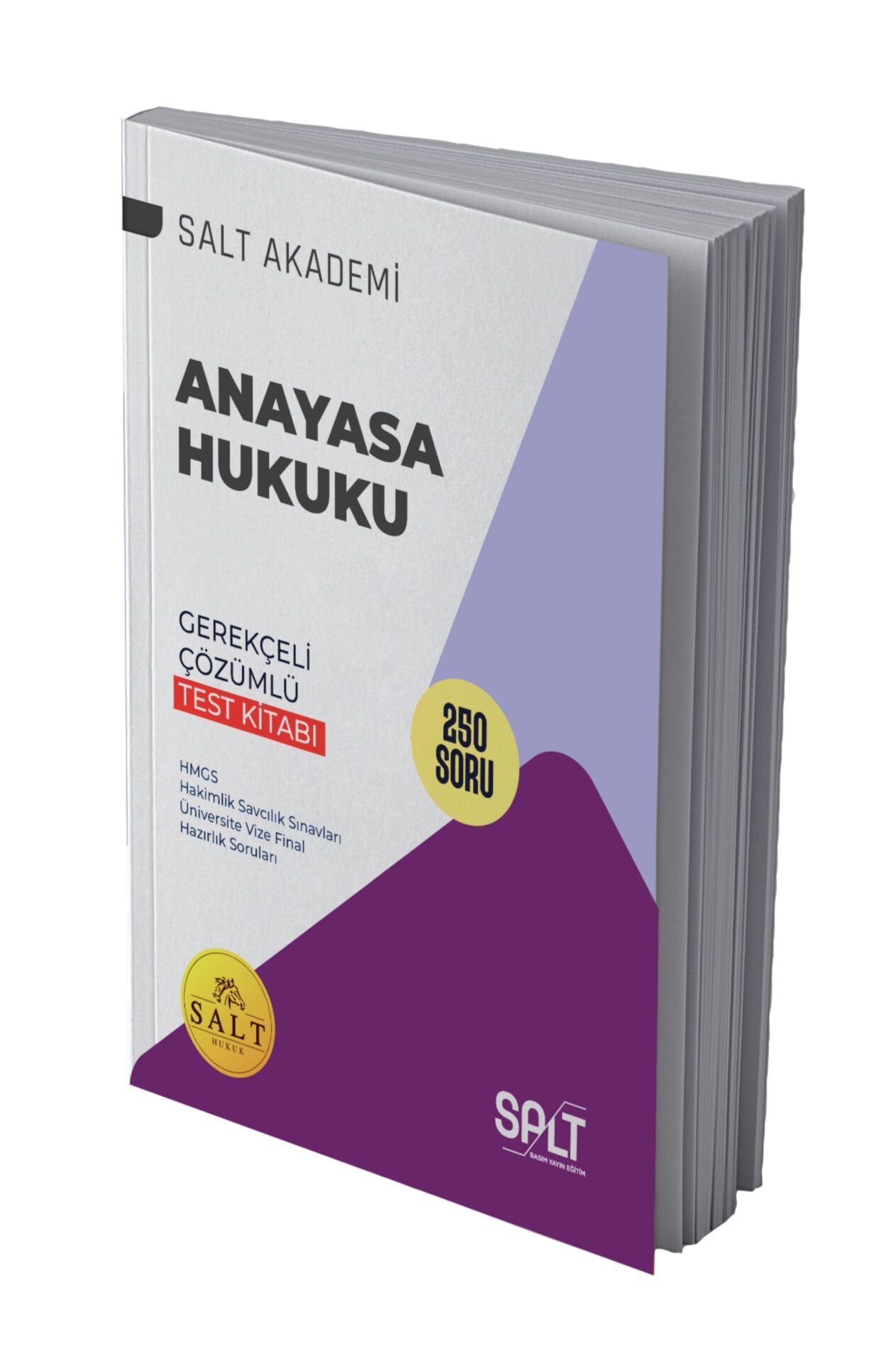 Anayasa Hukuku Gerekçeli Çözümlü Hmgs/Adli Yargı Test Kitabı