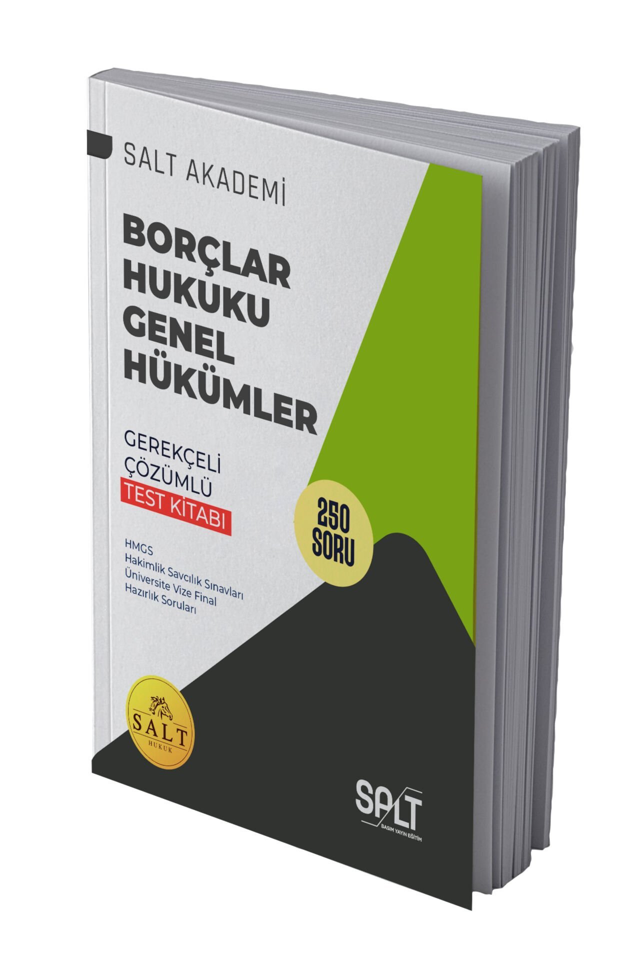 Borçlar Hukuku Genel Hükümler Gerekçeli Çözümlü Hmgs/Adli Yargı Test Kitabı