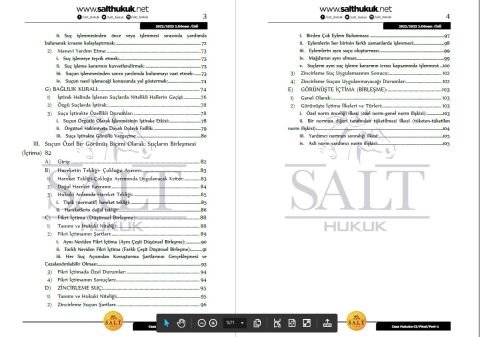 Ceza Genel Hukuku 2. Dönem Final Part-1 (2022-2023)-İAÜ-Konu Anlatım Kitapçığı