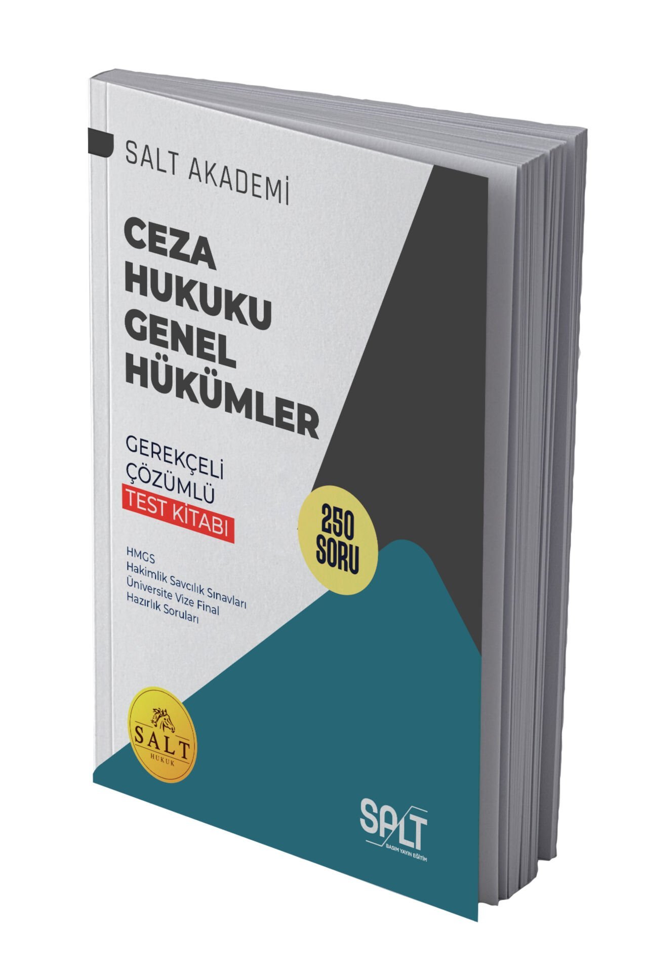 Ceza Hukuku Genel Hükümler Gerekçeli Çözümlü Hmgs/Adli Yargı Test Kitabı