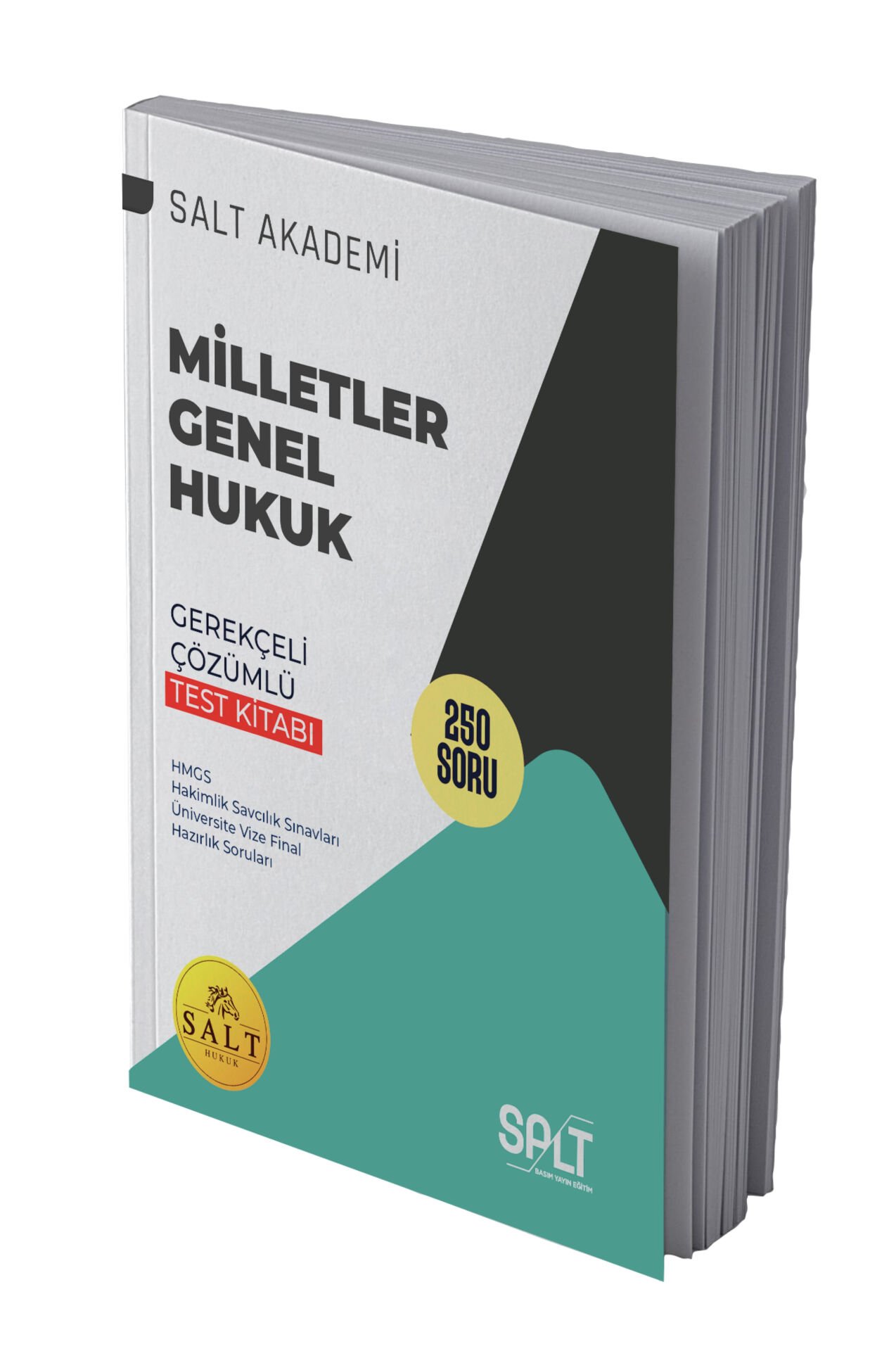 Milletler Genel Hukuku Gerekçeli Çözümlü Hmgs/Adli Yargı Test Kitabı