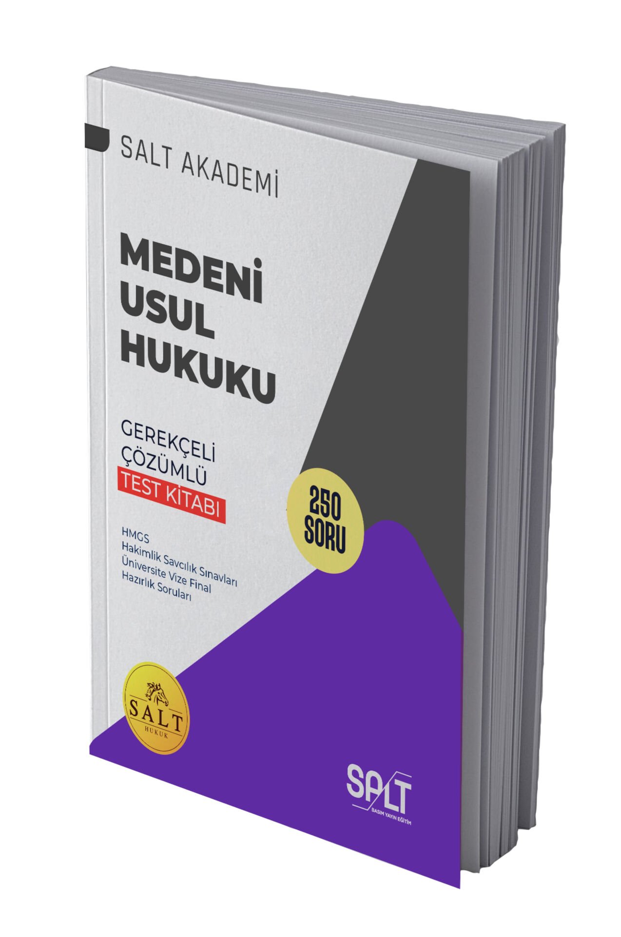 Medeni Usul Hukuku Gerekçeli Çözümlü Hmgs/Adli Yargı Test Kitabı