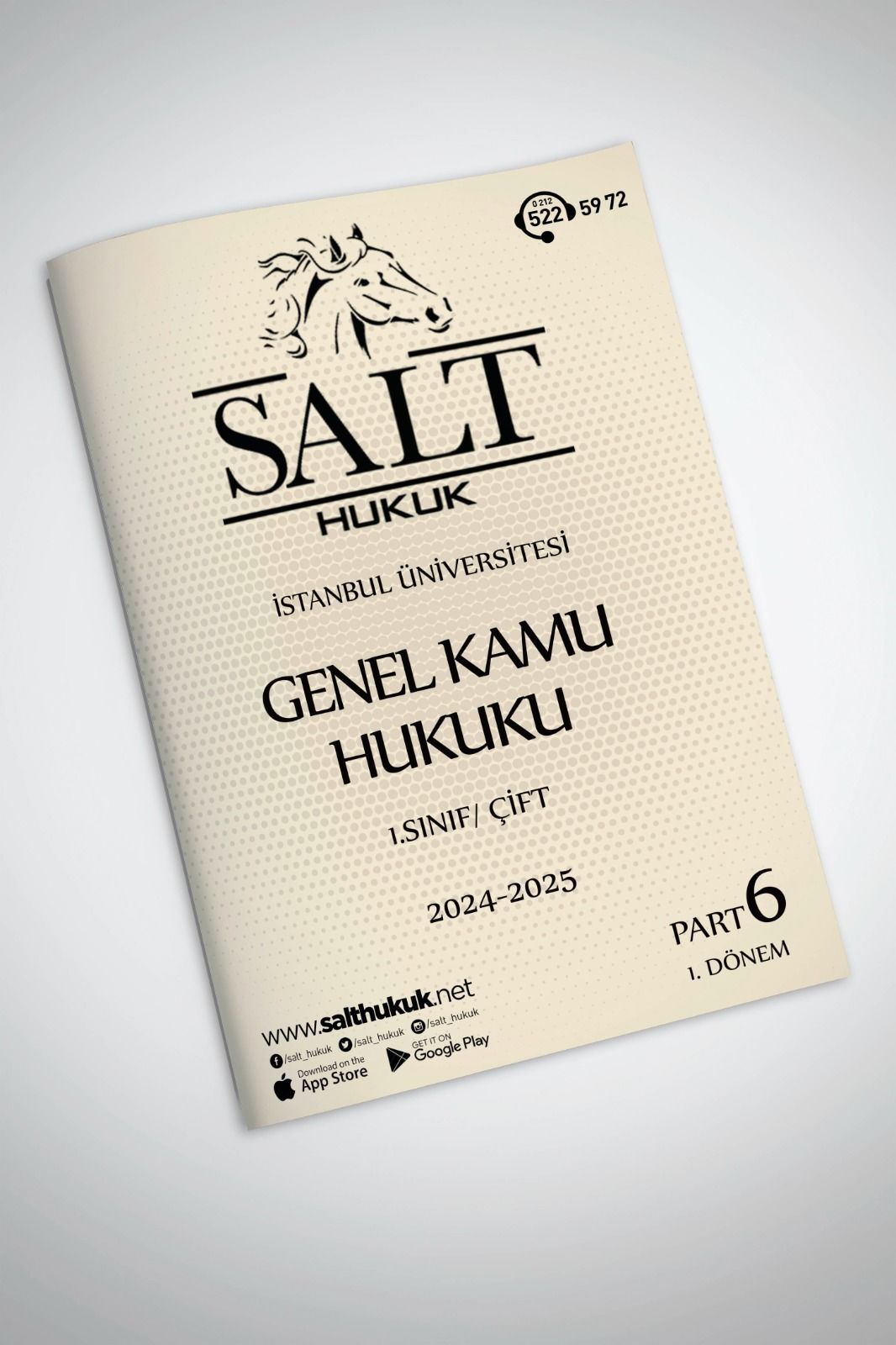 Genel Kamu Hukuku Çift 1. Dönem Part-6 (2024-2025)-İÜHF-Konu Anlatım Kitapçığı
