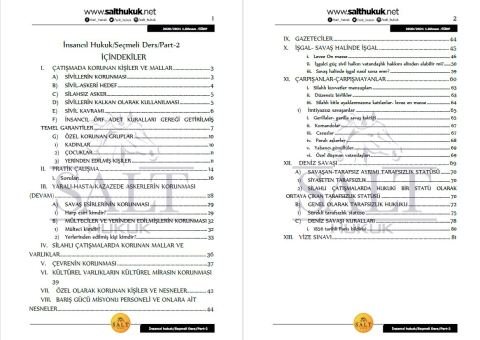 İNSANCIL HUKUK PART-2(FİNALKONULARI) 2020-2021-Konu Anlatım Kitapçığı