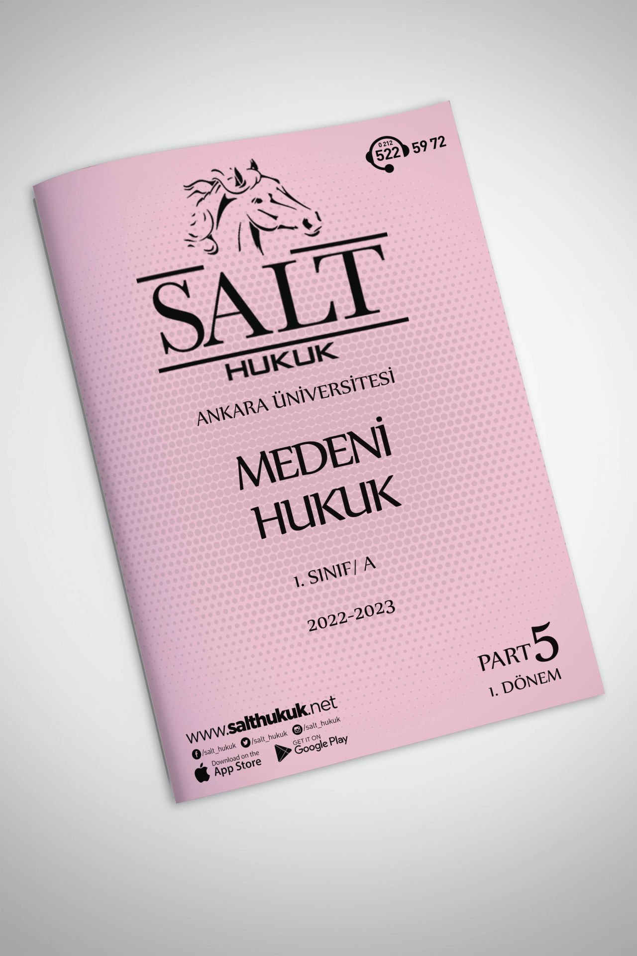 Medeni Hukuk Amfi A 1. Dönem Part-5 (2022-2023)-AÜHF-Konu Anlatım Kitapçığı