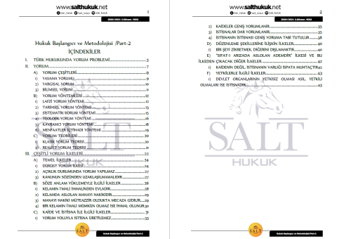 Hukuk Başlangıcı 2. Dönem Part-2 (2020-2021)-KKÜ-Konu Anlatım Kitapçığı