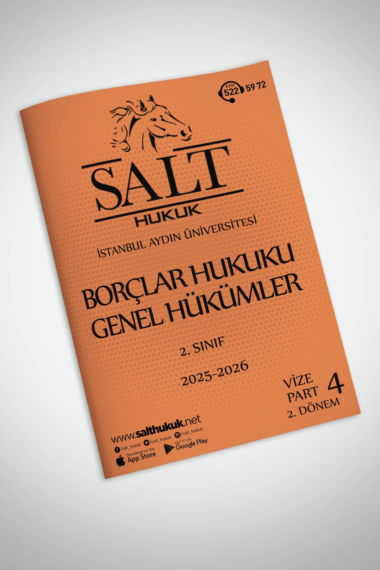 Borçlar Genel Hukuku 2. Dönem Vize Part-4 (2025-2026)-İAÜ-Konu Anlatım Kitapçığı