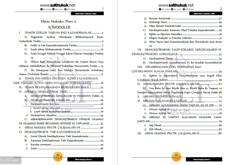 Miras Hukuku 2. Dönem Part-2 (2020-2021)-KKÜ-Konu Anlatım Kitapçığı