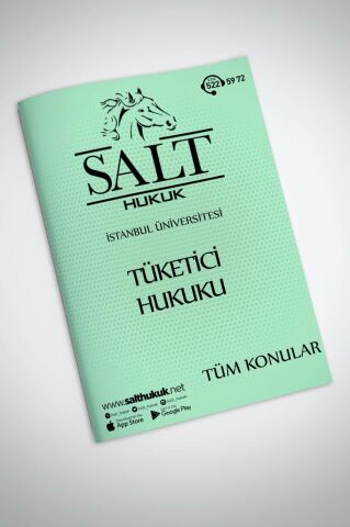 İÜHF-Tüketici Hukuku