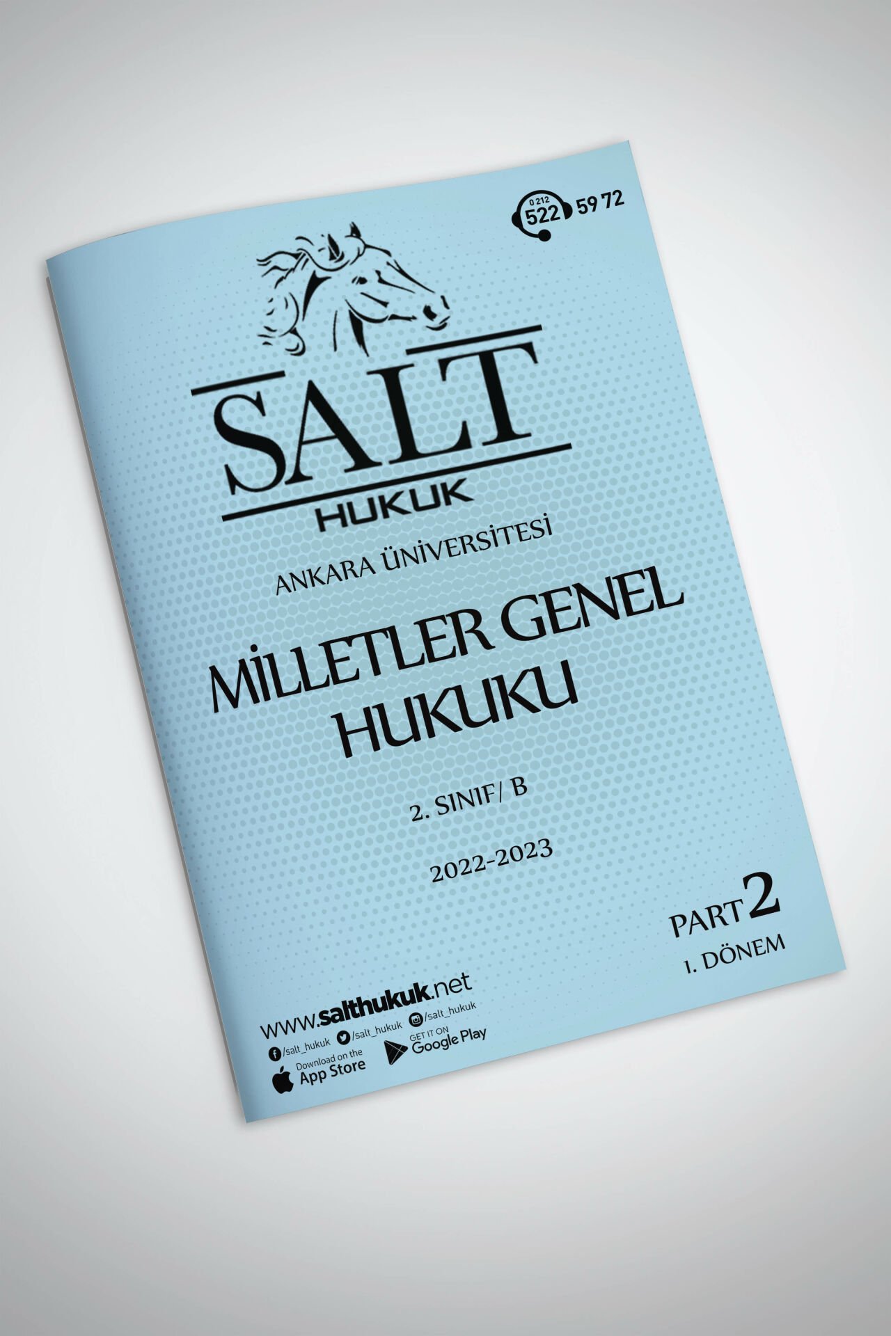 Milletler Genel Hukuku Amfi B 1. Dönem Part-2 (2022-2023)-AÜHF-Konu Anlatım Kitapçığı