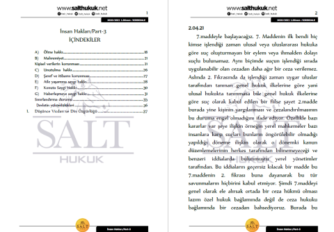 İnsan Hakları 2. Dönem Part-3 (2020-2021)-KKÜ-Konu Anlatım Kitapçığı