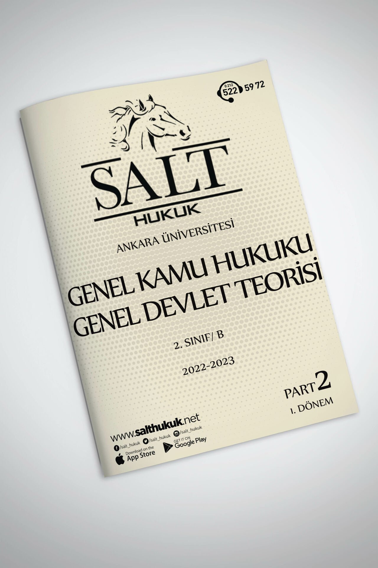 Genel Kamu Genel Devlet T. Amfi B 1. Dönem Part-2 (2022-2023)-AÜHF-Konu Anlatım Kitapçığı