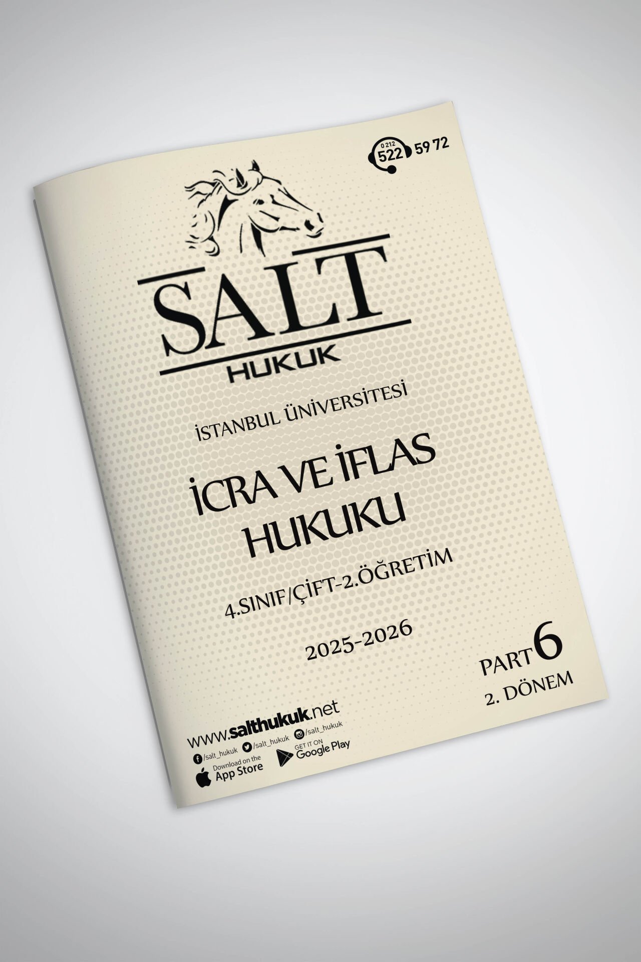 İcra ve İflas Hukuku Çift-2.Öğretim 2. Dönem Part-6 (2025-2026)-İÜHF-Konu Anlatım Kitapçığı