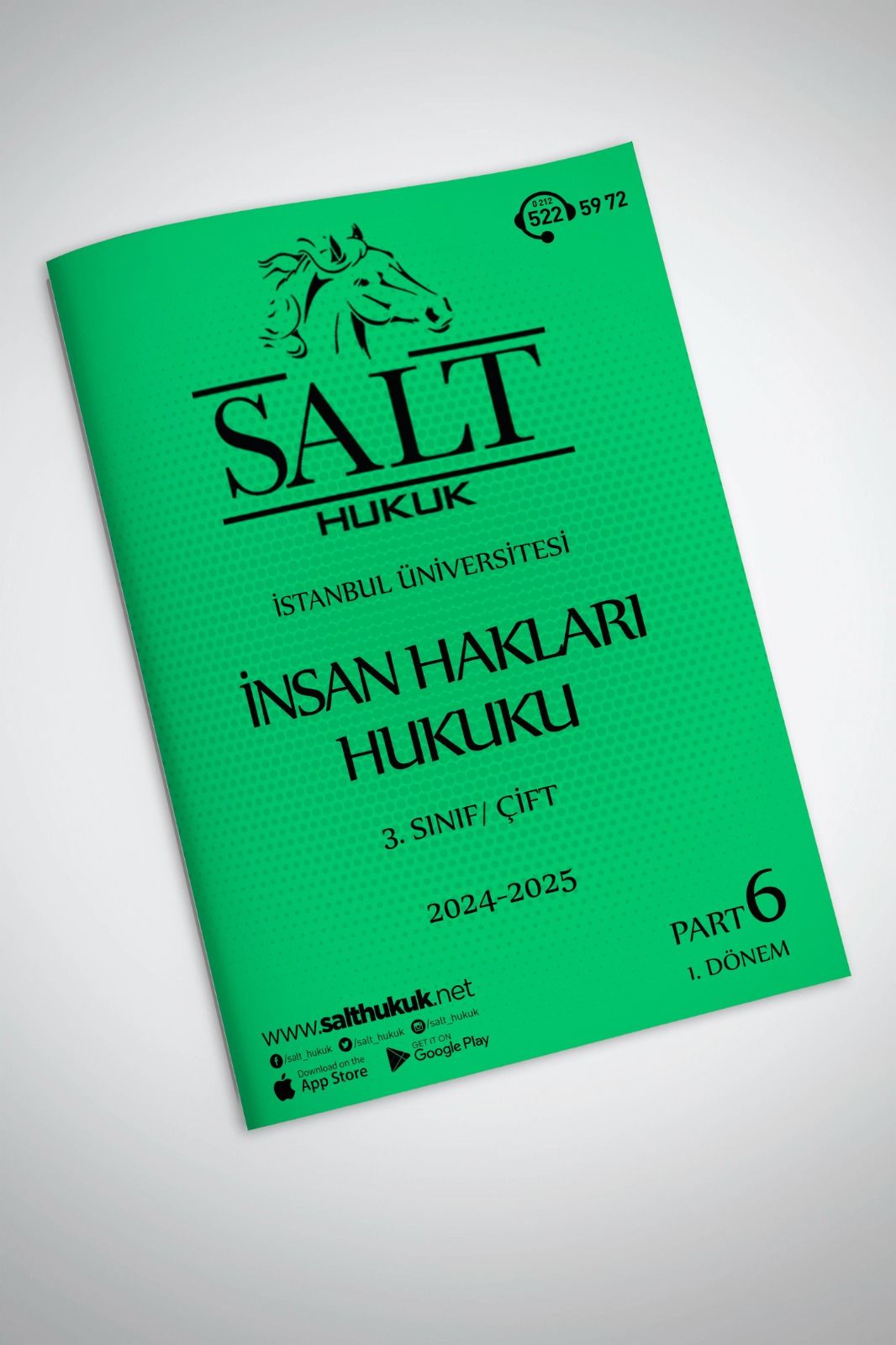 İnsan Hakları Hukuku Çift 1. Dönem Part-6 (2024-2025)-İÜHF-Konu Anlatım Kitapçığı