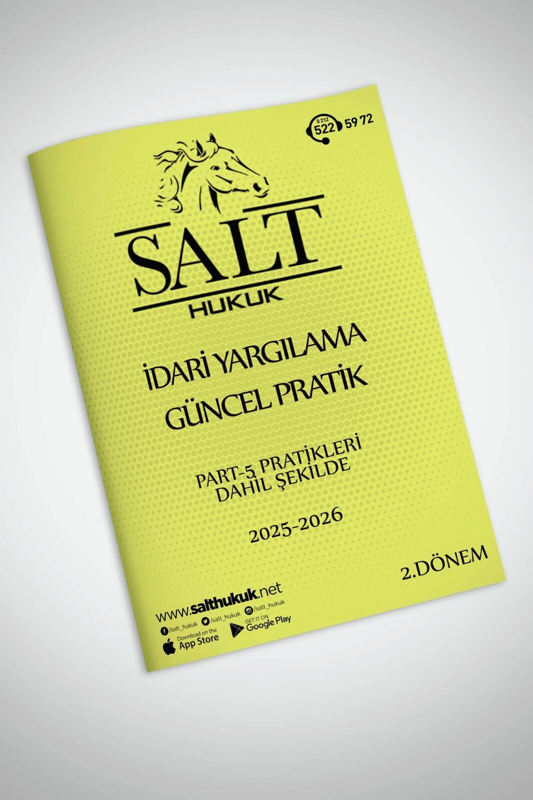 İDARi YARGILAMA 2. DÖNEM GÜNCEL PRATİK(İÜHF)-Konu Anlatım Kitapçığı
