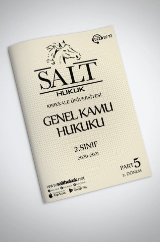Genel Kamu 2. Dönem Part-5 (2020-2021)-KKÜ-Konu Anlatım Kitapçığı