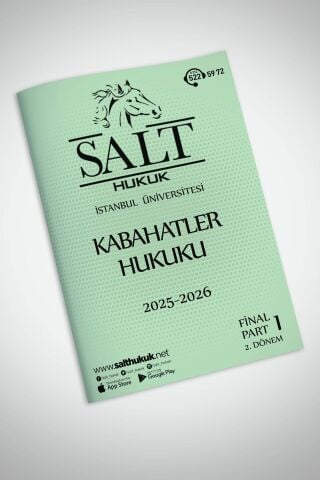 KABAHATLER HUKUKU GÜNCEL PART-3 (2025-2026)