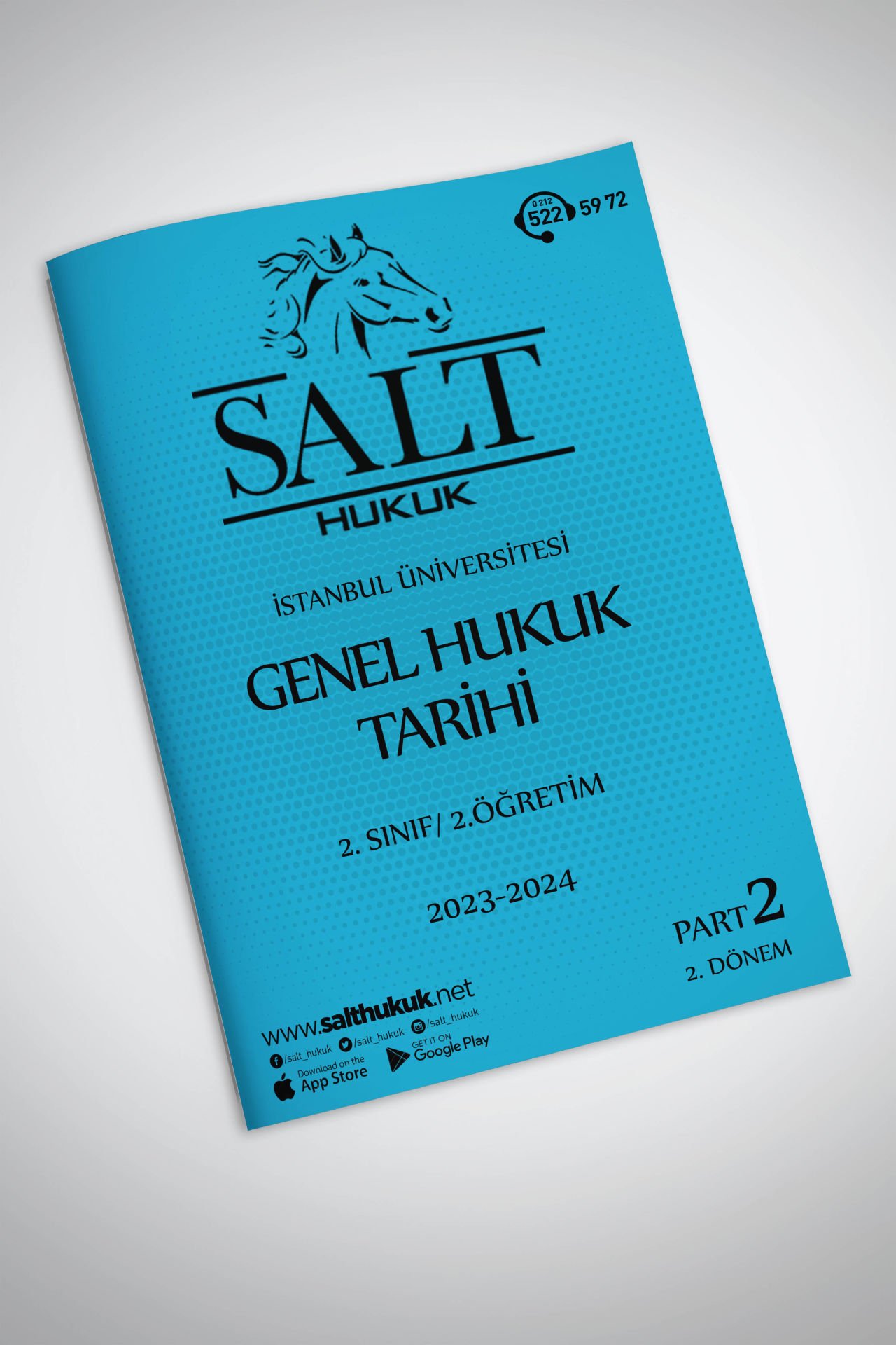 Genel Hukuk Tarihi 2.Öğretim 2. Dönem Part-2 (2023-2024)-İÜHF-Konu Anlatım Kitapçığı
