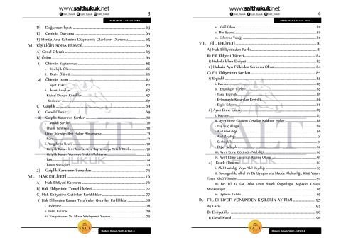 Medeni Hukuk Amfi 2 1. Dönem Not Seti (2020-2021)-DEÜ-Konu Anlatım Kitapçığı