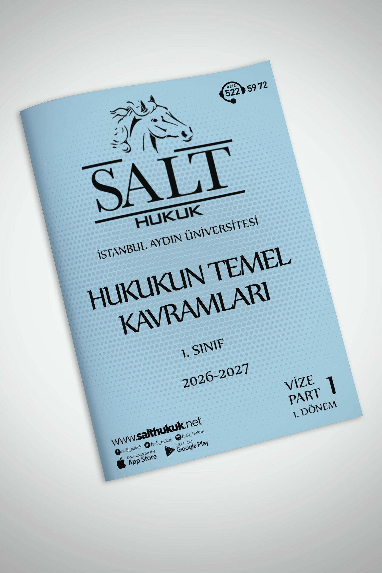 Hukukun Temel Kavramları 1. Dönem Vize Part-1 (2026-2027)-İAÜ-Konu Anlatım Kitapçığı