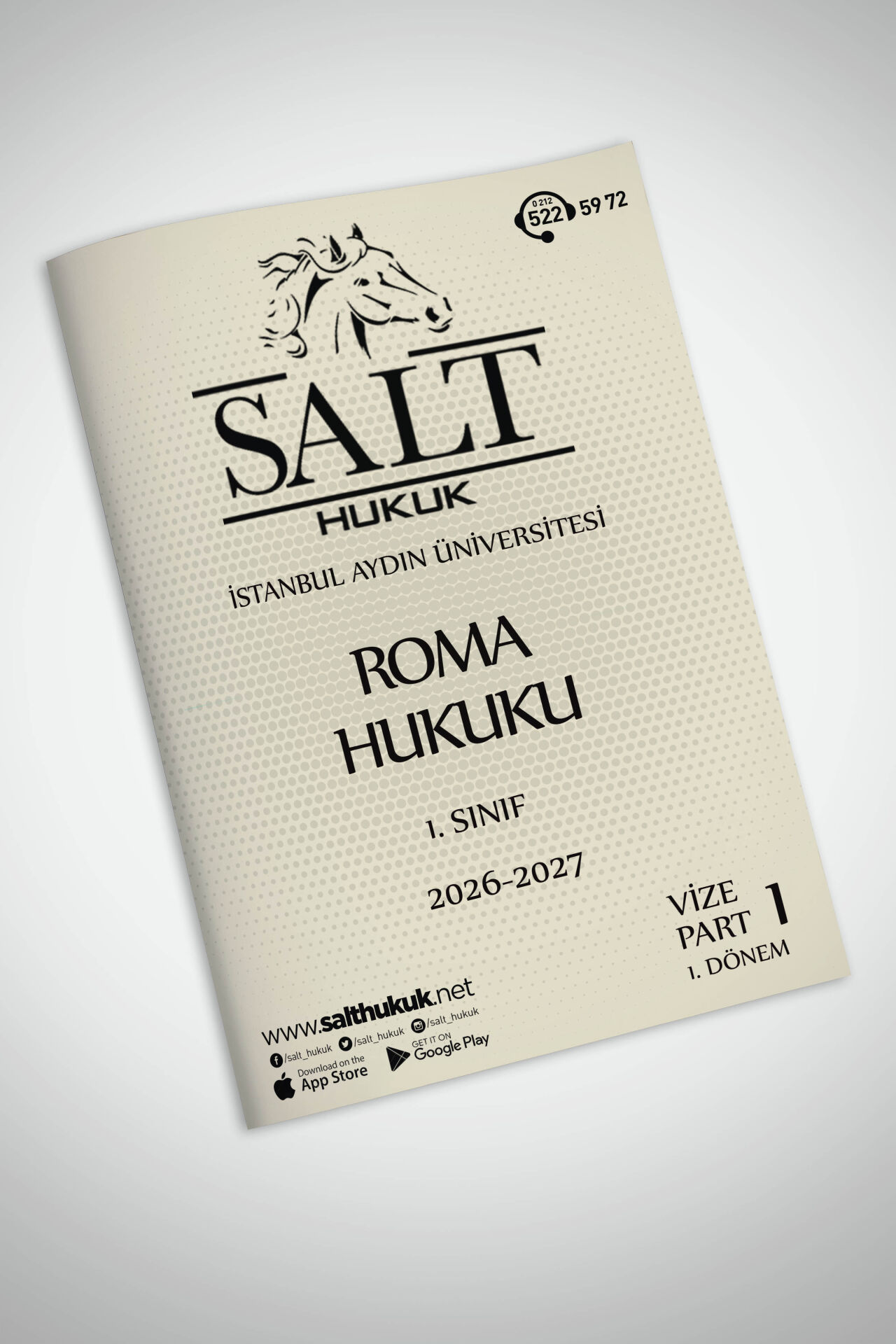 Roma Hukuku 1. Dönem Vize Part-1 (2026-2027)-İAÜ-Konu Anlatım Kitapçığı