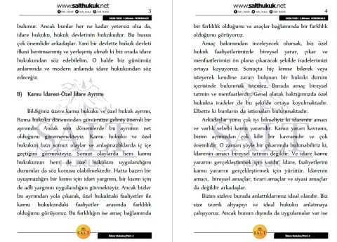 İdare Hukuku 1. Dönem Part-1 (2020-2021)-KKÜ-Konu Anlatım Kitapçığı