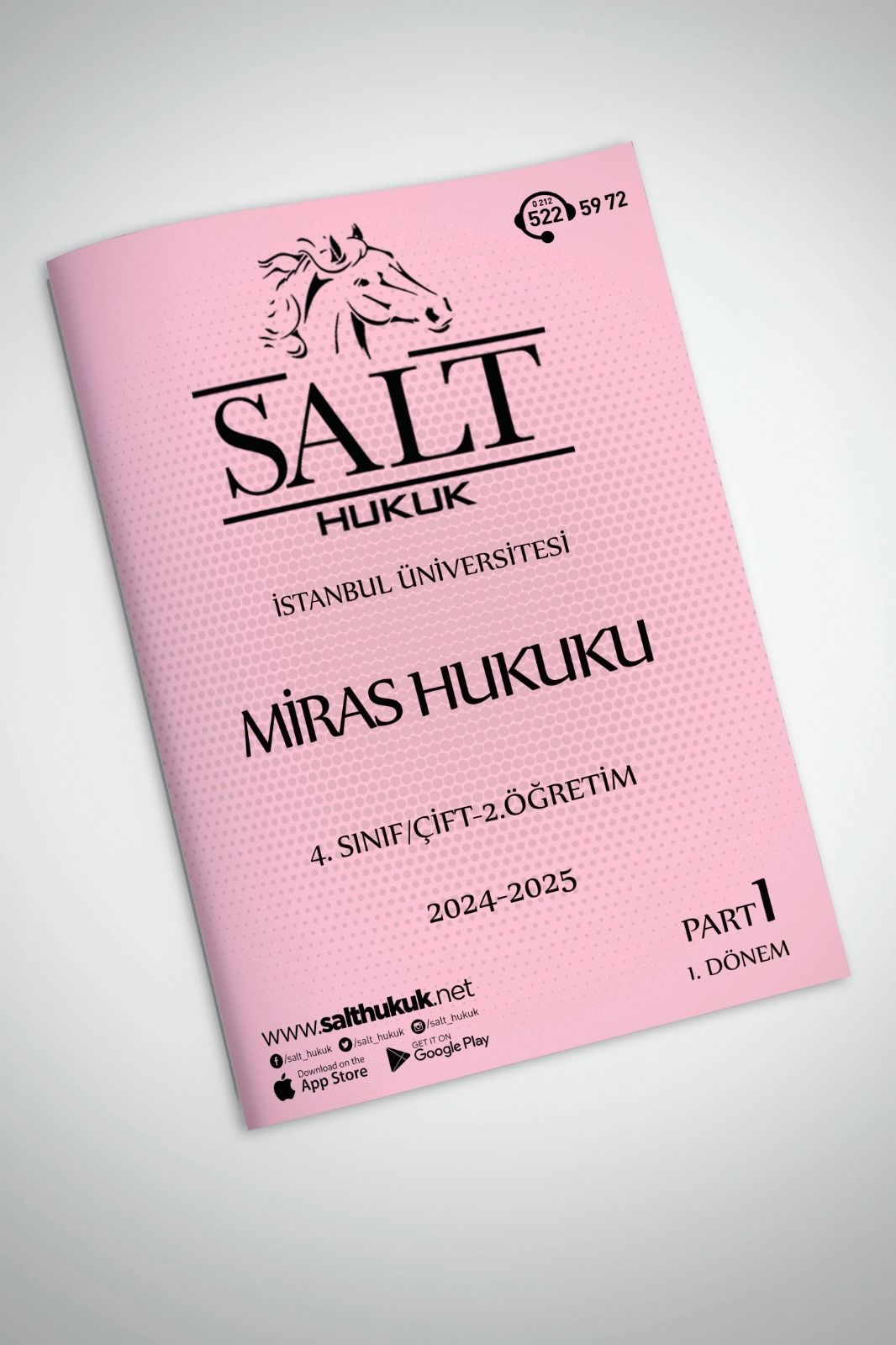 Miras Hukuku Çift-2.Öğretim 1. Dönem Part-1 (2024-2025)-İÜHF-Konu Anlatım Kitapçığı