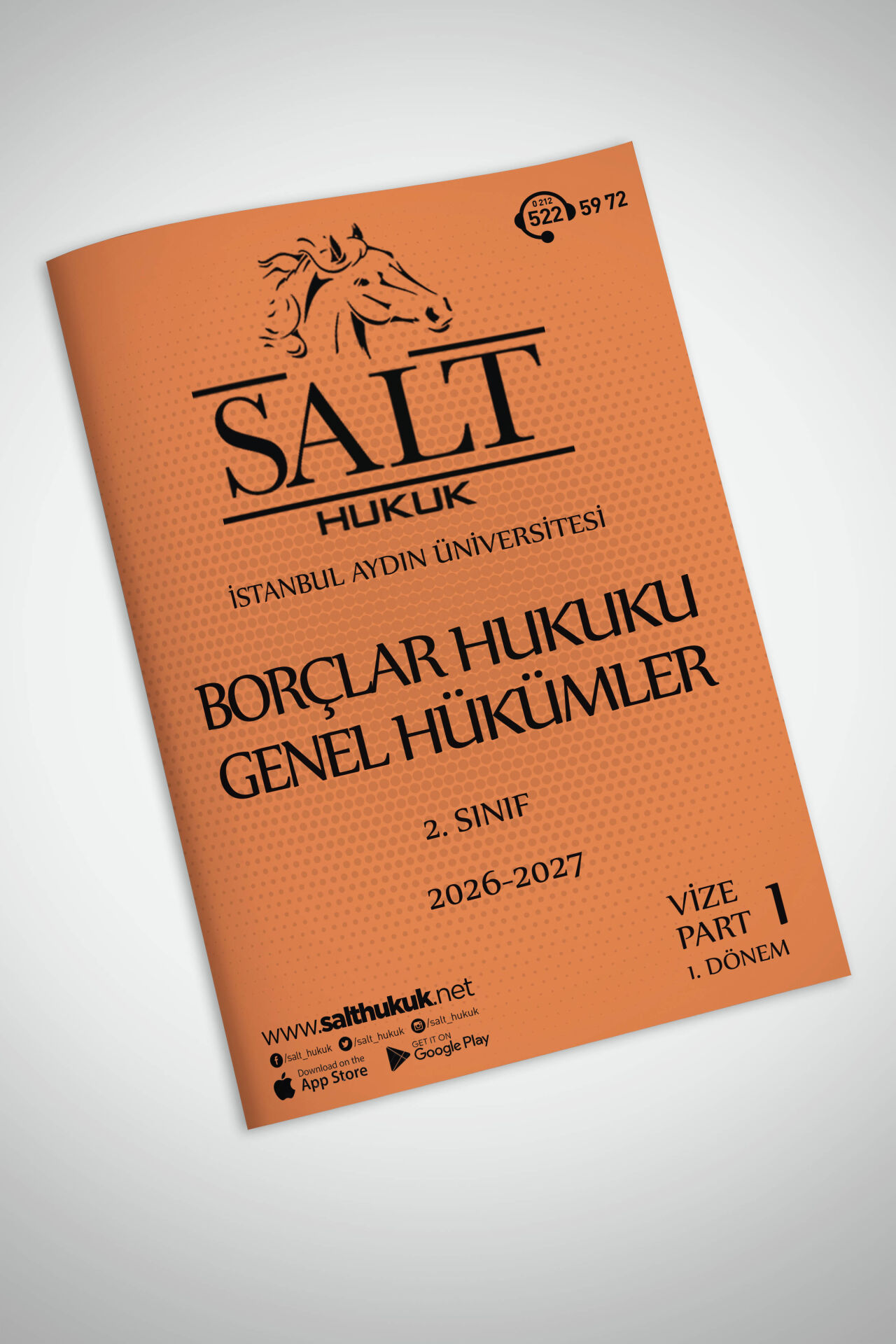 Borçlar Genel Hukuku 1. Dönem Vize Part-1 (2026-2027)-İAÜ-Konu Anlatım Kitapçığı