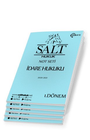 İdare Hukuku Amfi 2 1. Dönem Not Seti (2020-2021)-DEÜ-Konu Anlatım Kitapçığı