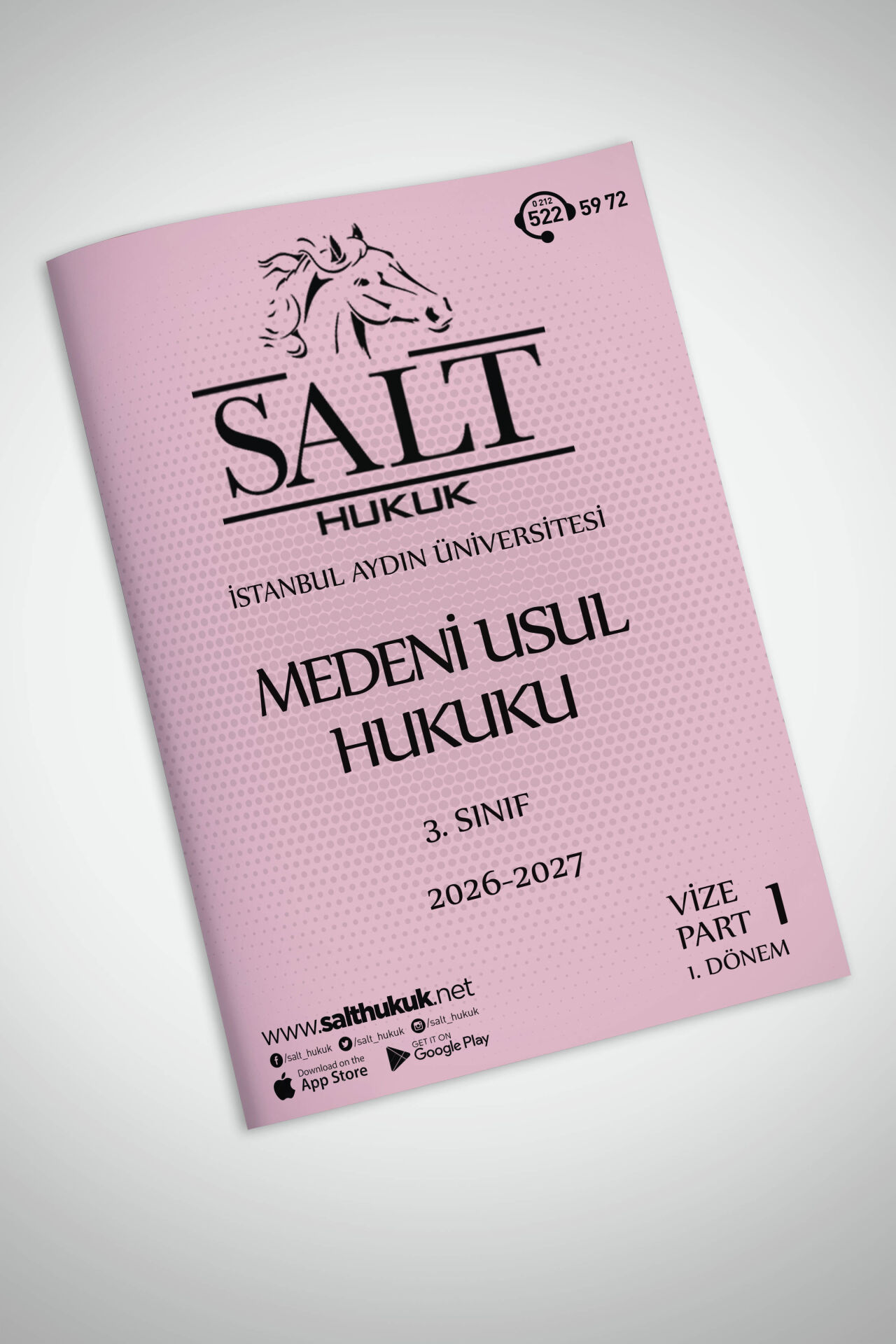 Medeni Usul Hukuku 1. Dönem Vize Part-1 (2026-2027)-İAÜ-Konu Anlatım Kitapçığı