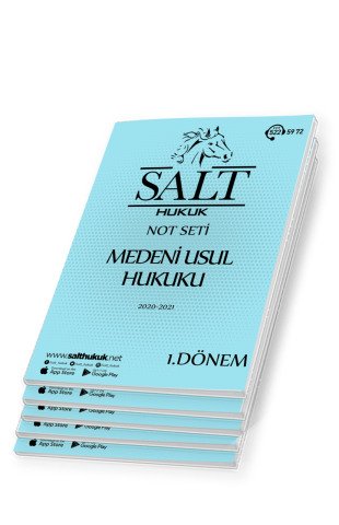 Medeni Usul Hukuku Amfi 1 1. Dönem Not Seti (2020-2021)-DEÜ-Konu Anlatım Kitapçığı