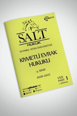 Kıymetli Evrak 1. Dönem Vize Part-1 (2026-2027)-İAÜ-Konu Anlatım Kitapçığı